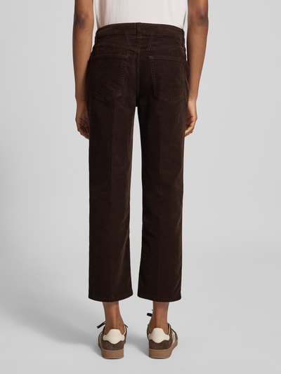 Closed Straight Fit Jeans in Cord-Optik Modell 'Milo' Schoko 5