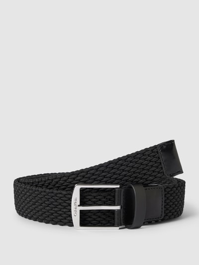 CK Calvin Klein Riem met structuurmotief Zwart - 1