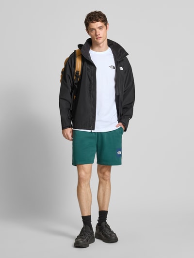 The North Face T-Shirt mit Label-Print Weiss 1