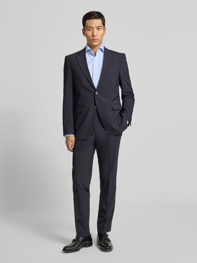 ETERNA Modern Fit Business-Hemd mit Haifischkragen Bleu 1