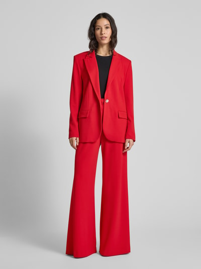 Swing Blazer met reverskraag Rood - 1