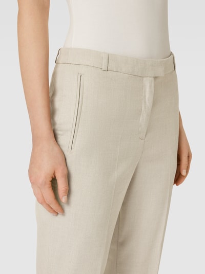 Esprit Collection Stoffhose mit Bügelfalten Sand 3