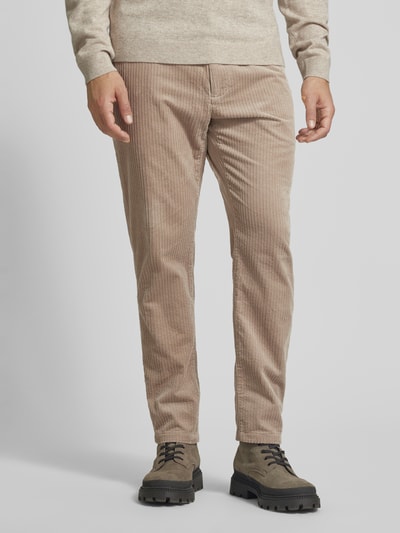 MCNEAL Corduroy broek met tunnelkoord Ecru - 4