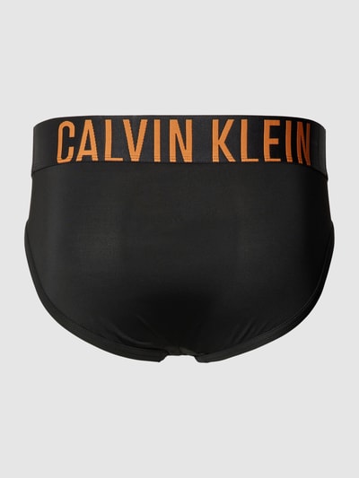 Calvin Klein Underwear Slip mit elastischem Label-Bund im 2er-Pack Orange 3