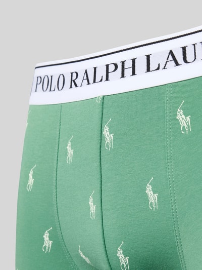 Polo Ralph Lauren Underwear Obcisłe bokserki z elastycznym paskiem z logo w zestawie 3 szt. Czerwony melanż 2