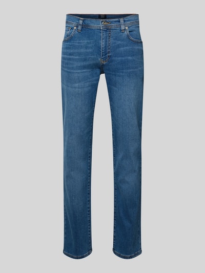 MCNEAL Straight fit jeans in 5-pocketmodel Blauw - 2