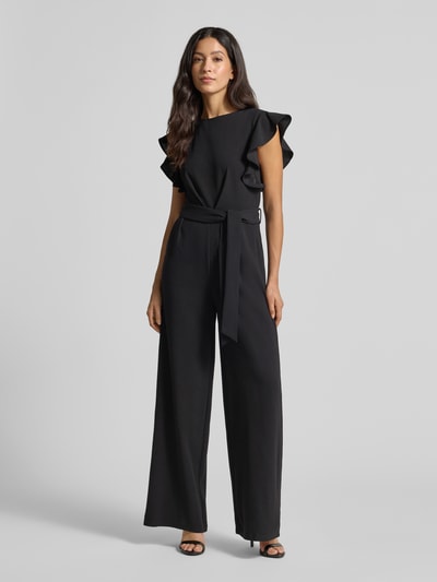 Apricot Jumpsuit mit Rüschen Black 4