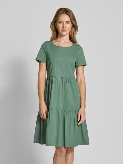 ROBE LÉGÈRE Knielange jurk in laagjeslook Lindegroen - 4