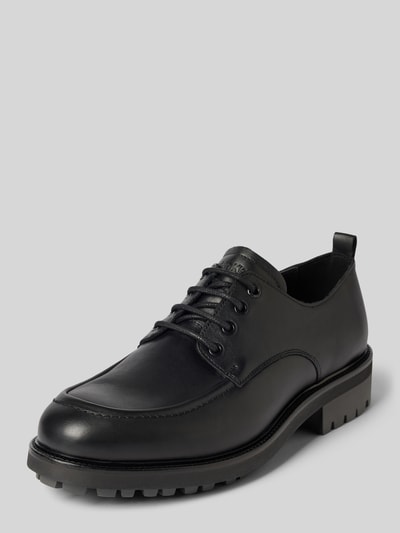 CK Calvin Klein Derby schoenen met treklus, model 'APRON' Zwart - 1