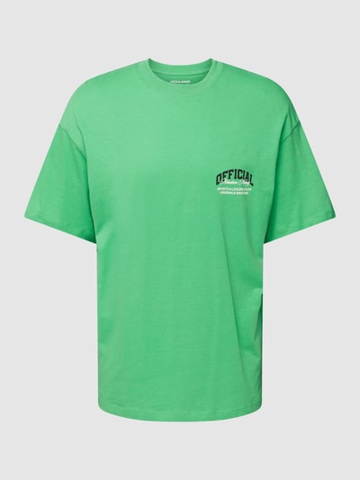 Jack & Jones T-Shirt mit Label-Print Apfelgrün 2