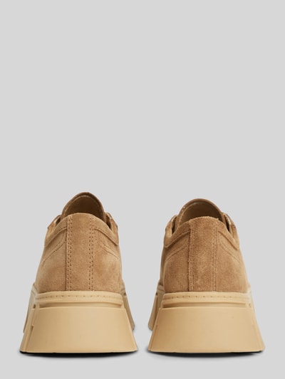 Tommy Jeans Sneaker aus Veloursleder mit Plateausohle Camel 5