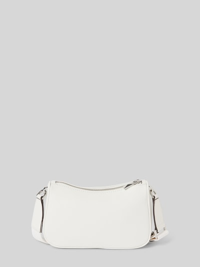 MICHAEL Michael Kors Handtasche aus Leder mit Label-Applikation Modell 'JET SET' Weiss 4