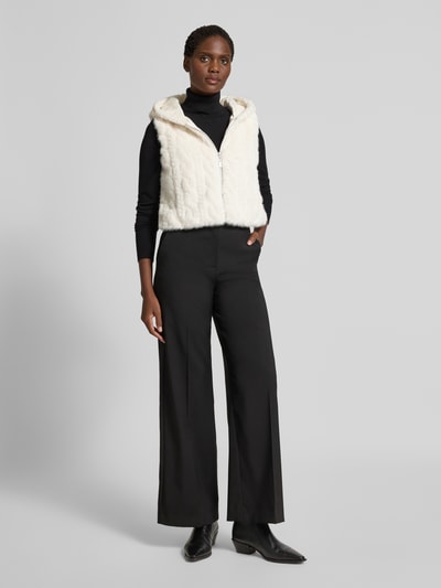 monari Gilet met capuchon Offwhite - 1