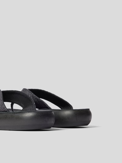 Ancient Greek Sandals Zehentrenner in Flecht-Optik Black 3