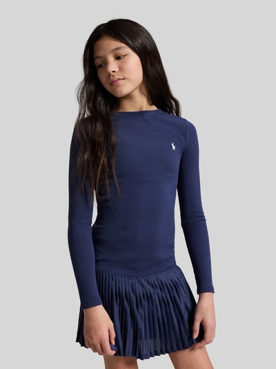 Polo Ralph Lauren Teens Regular Fit Kleid mit Logo-Stitching Marine 4