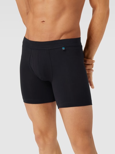 Schiesser Trunks mit elastischem Bund Black 3