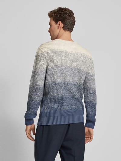 RAGMAN Gebreide pullover met ronde hals Koningsblauw - 5