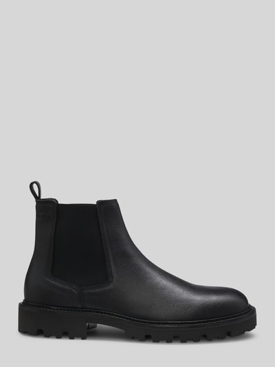 BOSS Chelsea boots van echt runderleer Zwart - 3