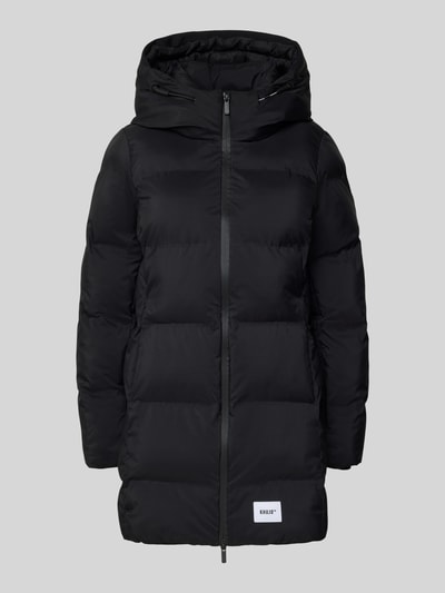 khujo Kurtka pikowana z naszywką z logo model ‘Tanare’ Czarny 2