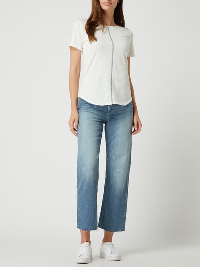 G-Star Raw Straight fit high waist jeans met stretch, model 'Tedie' Jeansblauw - 1