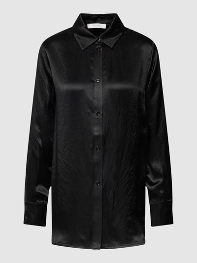 MaxMara Leisure Overhemdblouse met tailleriem, model 'HOLDIAY' Zwart - 2