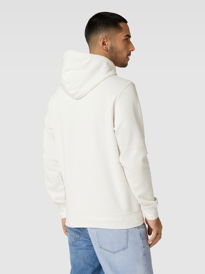 Jack & Jones Hoodie mit Logo-Print Modell 'ORBRINK' Offwhite 5