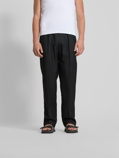 ISNURH Stoffhose mit elastischem Bund Black 4