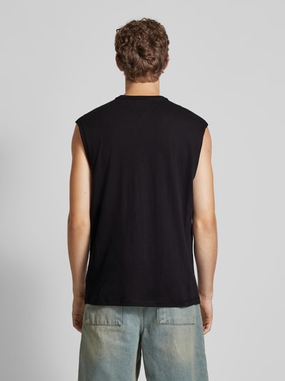 Tommy Jeans Tanktop mit Label-Stitching Black 5