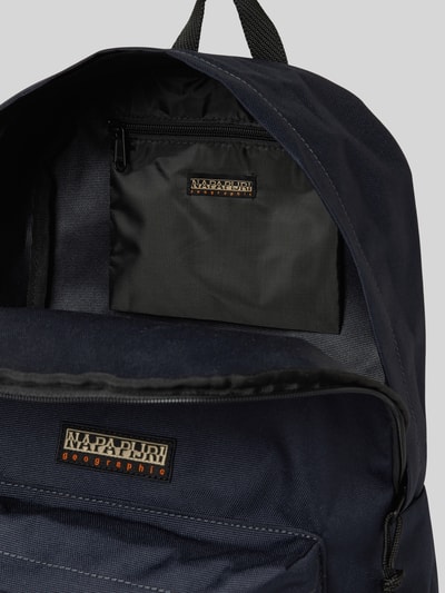 Napapijri Rucksack mit Label-Badges Modell 'VOYAGE 3' Marine 4