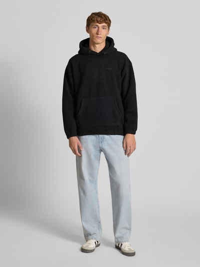 Levi's® Hoodie met teddybont, model 'COZY UP' Zwart - 1