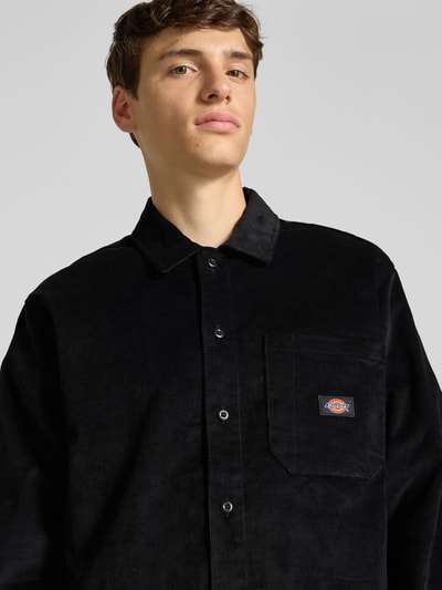 Dickies Regular Fit Freizeithemd mit Kentkragen Black 3