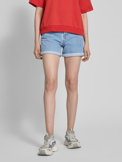 Armedangels Regular Fit Jeansshorts mit Label-Detail Modell 'SHEAARI' Hellblau 4