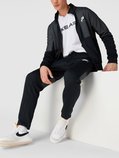 Nike Sweatjacke mit Label-Prints Black 1