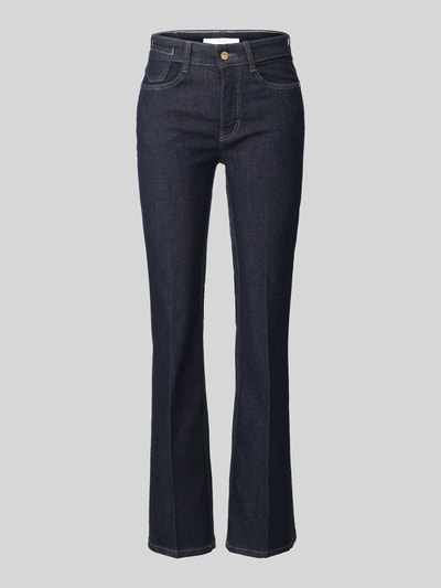 MAC Straight Fit Jeans aus Baumwoll-Mix im 5-Pocket-Design Dunkelblau 2