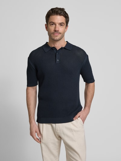 JOOP! Jeans Slim Fit Poloshirt mit Polokragen Marine 4