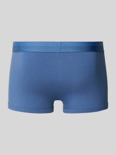 HOM Boxershort met label in band Jeansblauw - 3