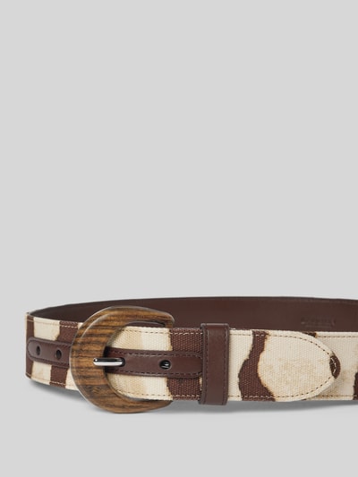 Lauren Ralph Lauren Pasek ze sprzączką Ciemnobrązowy 2