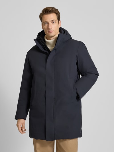 Cinque Funktionsmantel mit Kapuze Modell 'Activator' Dunkelblau 4