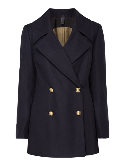 Drykorn Wolljacke mit 2-reihiger Knopfleiste Marine 2