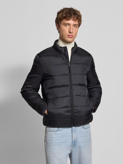Pepe Jeans Regular Fit Steppjacke mit Stehkragen Black 4