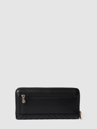 Guess Portemonnaie mit Label-Details Modell 'KEILLAH' Black 2