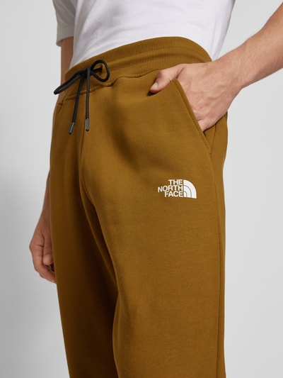 The North Face Sweatpants mit Label-Print Khaki 3