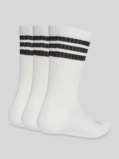 adidas Sportswear Socken aus Baumwoll-Mix im 3er-Pack Weiss 3