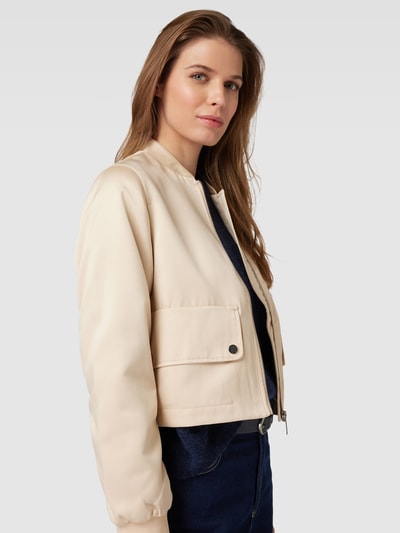 s.Oliver BLACK LABEL Jacke in schimmerndem Design Sand 3