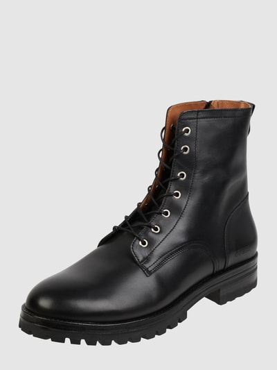 Guess Boots aus Leder  Black 1