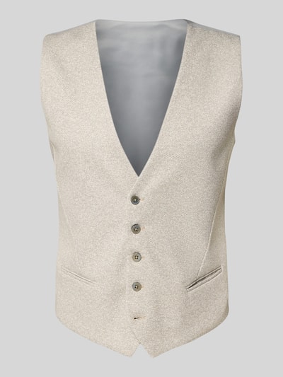 Zuitable Gilet met V-hals, model 'WESLEY' Beige - 2