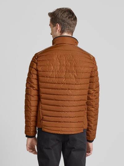 MCNEAL Steppjacke mit Label-Detail Schoko 5