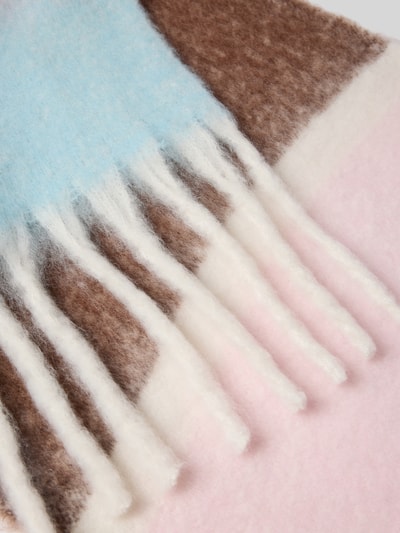 Tom Tailor Schal mit Fransen  Pink 2