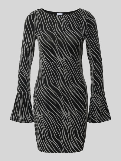 Noisy May Minikleid mit Trompetenärmeln Modell 'GILLY' Black 2