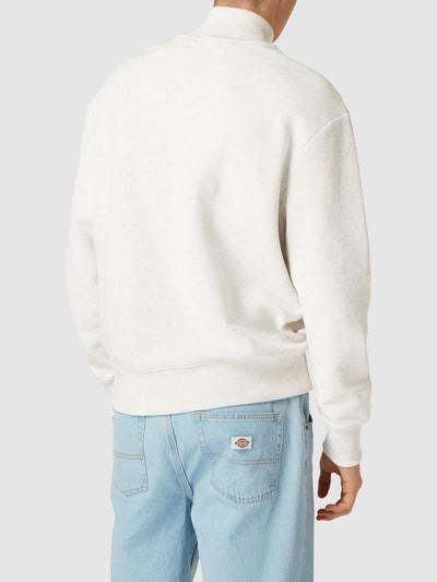 Calvin Klein Jeans Strickpullover mit Label-Details Offwhite Melange 5